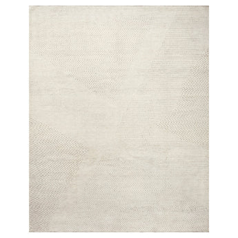 6' 0" x 8' 10" (06x09) Collins Collection COI02IVIV Wool Rug #017193