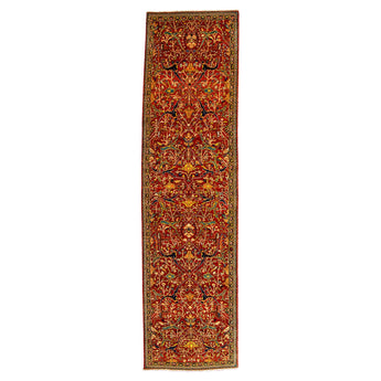 3' 1" x 11' 7" (03x12) Afghan Nooristan Wool Rug #008540