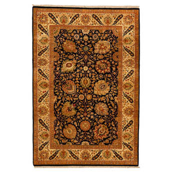 4' 2" x 6' 1" (04x06) Pakistani Kermanshah Wool Rug #008927