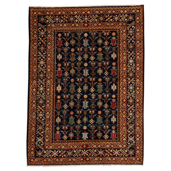 5' 2" x 7' 0" (05x07) Afghan Faryab Wool Rug #010606