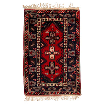 4' 1" x 6' 3" (04x06) Turkish Dosemealti Wool Rug #010893