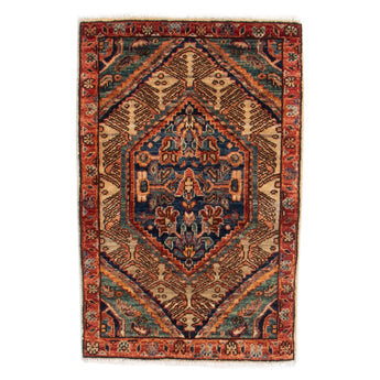 1' 11" x 3' 0" (02x03) Afghan Persian Wool Rug #017587