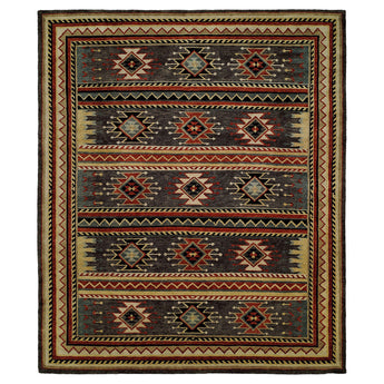6' 1" x 8' 8" (06x09) Rio Grande Collection Wool Rug #010244