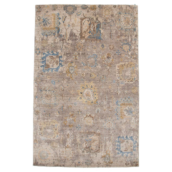 5' 11" x 9' 3" (06x09) Trident Collection OB089 Wool Rug #017550
