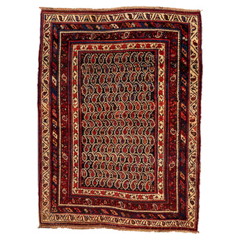 4' 3" x 6' 0" (04x06) Antique Collection Afshar Wool Rug #011535