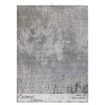 Cosmos Collection Hand-knotted Area Rug #MDC120GYMM