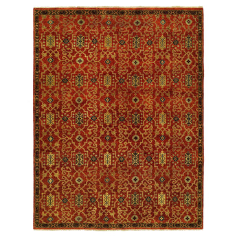 2' 11" x 4' 11" (03x05) Craft Collection AN041 Wool Rug #009375