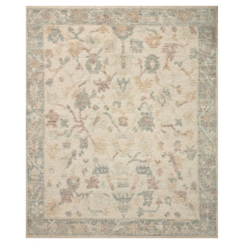 Emma Collection Hand-knotted Area Rug #EMI05IVMLLL