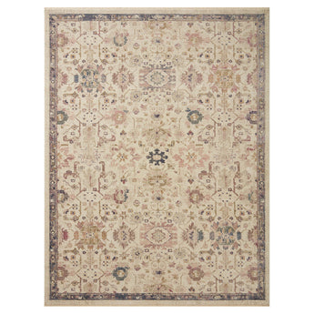 5' 0" x 7' 10" (05x08) Jade Collection GIA04IVML Synthetic Rug #017111