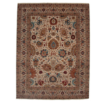 9' 1" x 12' 2" (09x12) Khanna Collection Mahal Wool Rug #008953