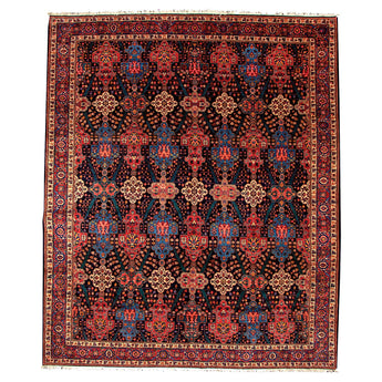 10' 3" x 12' 4" (10x12) Iranian Bidjar Wool Rug #002823