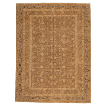 9' 1" x 12' 2" (09x12) Pakistani Chobi Wool Rug #004364