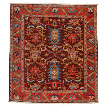 8' 9" x 9' 7" (09x10) Turkish Traditional Wool Rug #004828