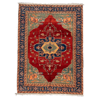 8' 11" x 12' 2" (09x12) Turkish Serapi Wool Rug #004833