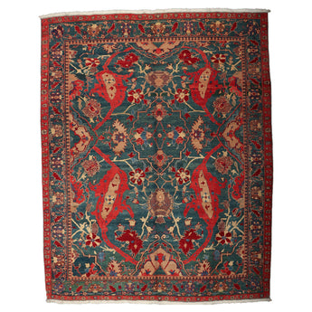 10' 10" x 13' 5" (11x13) Turkish Traditional Wool Rug #004871