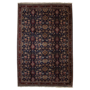 12' 2" x 18' 0" (12x18) Indo Traditional Wool Rug #004945