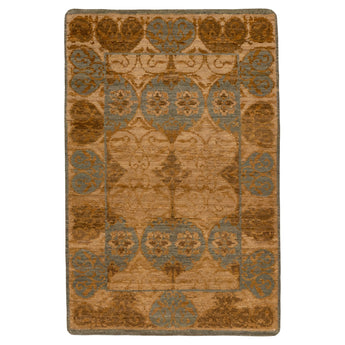 2' 0" x 3' 1" (02x03) Indo Transitional Wool Rug #005379