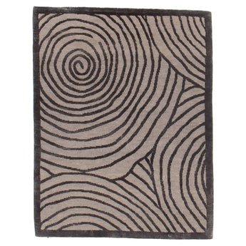 2' 3" x 3' 0" (02x03) Contemporary Wool Rug #006019