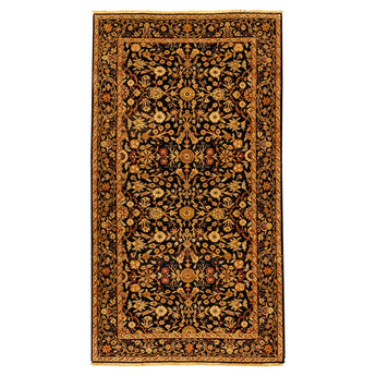 3' 6" x 8' 2" (04x08) Indo Tabriz Wool Rug #006905