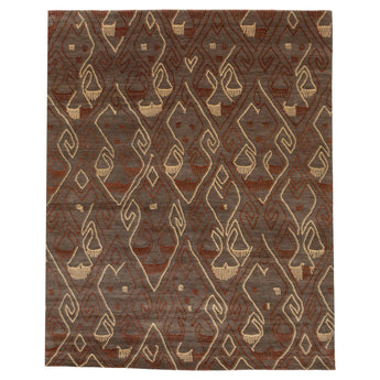 8' 1" x 10' 1" (08x10) Nepalese Contemporary Wool Rug #006991