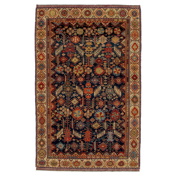 5' 2" x 7' 11" (05x08) Turkish Qashqai Wool Rug #007767