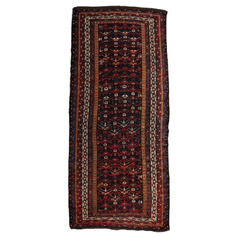 5' 1" x 11' 1" (05x11) Iranian Wool Rug #008980