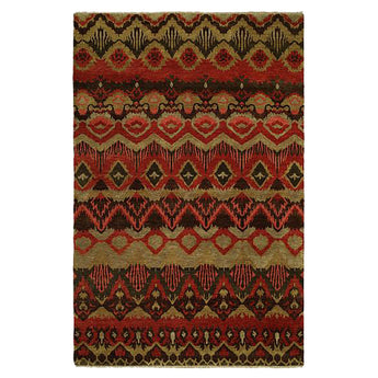 4' 0" x 5' 11" (04x06) Craft Collection AN054 Wool Rug #009942