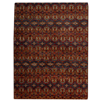 9' 0" x 11' 8" (09x12) Soft Harmony Collection SM58004RD Wool Rug #011360