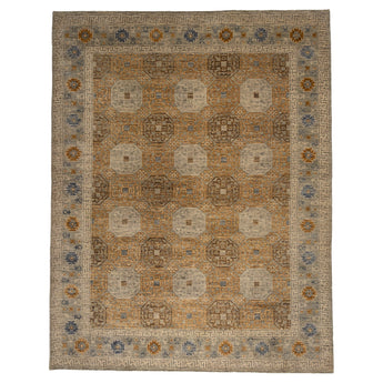 9' 2" x 11' 9" (09x12) Indo Anatolian Wool Rug #012251