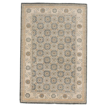5' 0" x 7' 7" (05x08) Soft Harmony Collection SM2908GY Wool Rug #012649