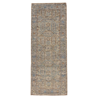 2' 7" x 6' 6" (03x07) Indo Anatolian Wool Rug #013032