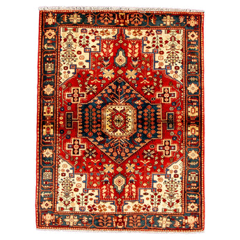 4' 10" x 6' 5" (05x06) Iranian Hamadan Wool Rug #013218