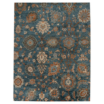 7' 11" x 10' 4" (08x10) Indo Anatolian Wool Rug #013398