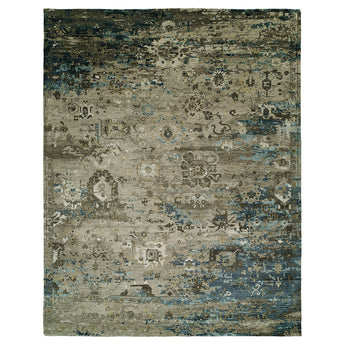 4' 2" x 5' 11" (04x06) Penumbra Collection EP025 Wool Rug #013905