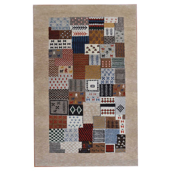 3' 0" x 5' 1" (03x05) Loribaft Collection LB-641 Wool Rug #014171