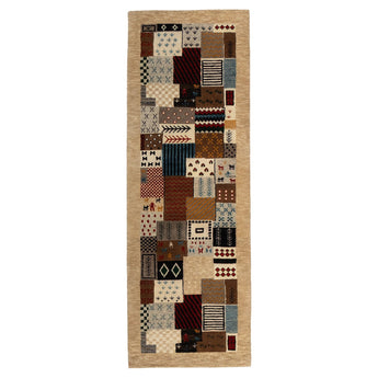 2' 1" x 6' 0" (02x06) Loribaft Collection LB-641 Wool Rug #014174