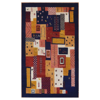 3' 0" x 5' 0" (03x05) Loribaft Collection LB-640 Wool Rug #014195