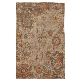 2' 0" x 3' 1" (02x03) Trident Collection OB086 Wool Rug #014998