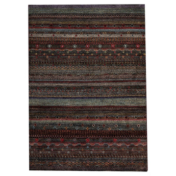 5' 7" x 8' 0" (06x08) Afghan Wool Rug #015393