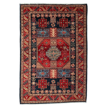 4' 0" x 5' 11" (04x06) Afghan Faryab Wool Rug #015718