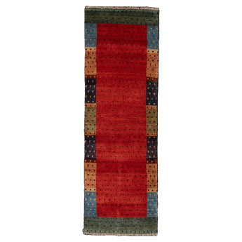 1' 11" x 6' 0" (02x06) Indo Gabbeh Wool Rug #015928