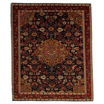 7' 11" x 9' 7" (08x10) Turkish Qashqai Wool Rug #015983