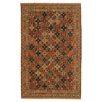 4' 9" x 7' 5" (05x07) Turkish Qashqai Wool Rug #016392