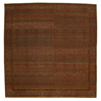 10' 0" x 10' 2" (10x10) Turkish Mamluk Wool Rug #016398