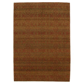 7' 0" x 9' 9" (07x10) Turkish Mamluk Wool Rug #016417