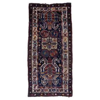 3' 10" x 8' 2" (04x08) Antique Collection Tribal Wool Rug #016830