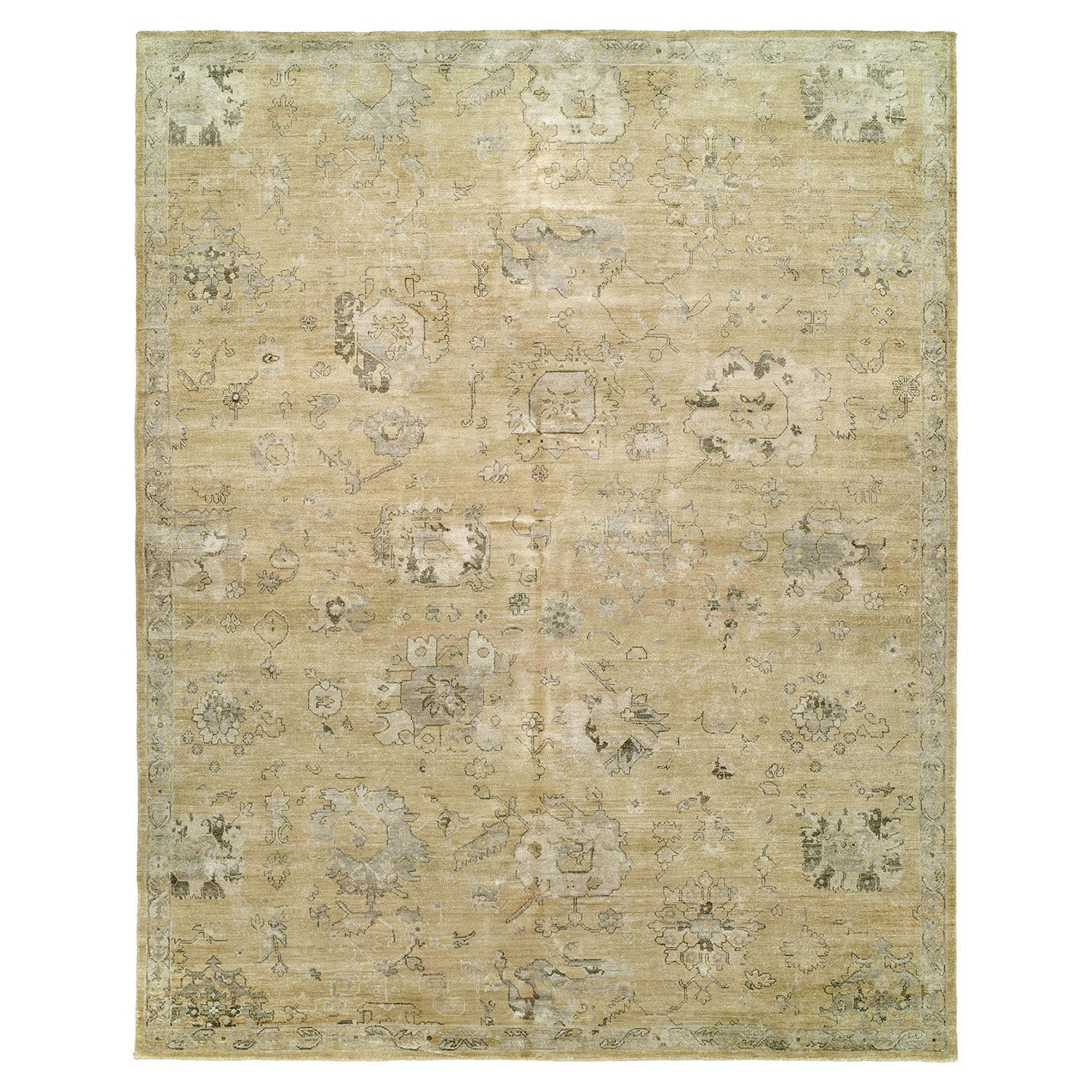 Milan Collection Handknotted Area Rug ML167KA Oriental Rug Mart