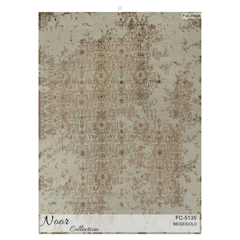 Noor Collection Hand-knotted Area Rug #FC5135BGMM