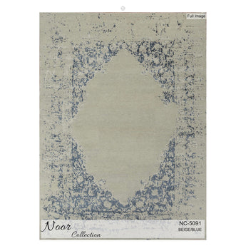 Noor Collection Hand-knotted Area Rug #NC5091BBMM