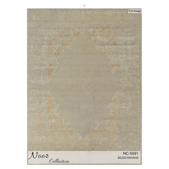 Noor Collection Hand-knotted Area Rug #NC5091BOMM